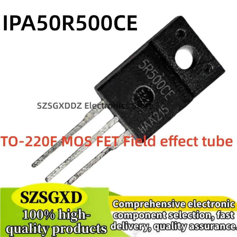 10-30-50piezas 100% brand new IPA5R500CE TO220F IPA50R500CE 5R500CE TO-220F MOS FET Field effect tube In Stock