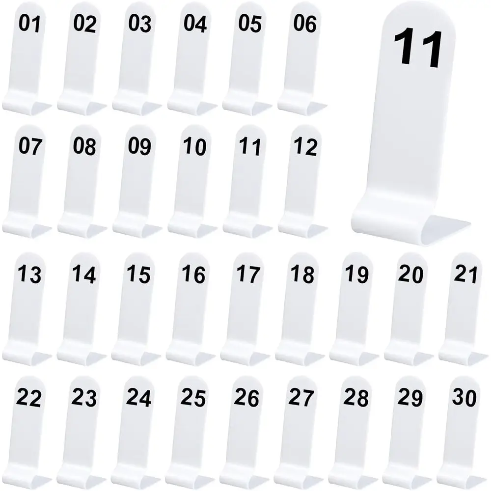 

1-30 табличек заказа на стол, двухсторонние акриловые подставки для приема, таблички для свадебного ресторана, сидения, кафе, часть