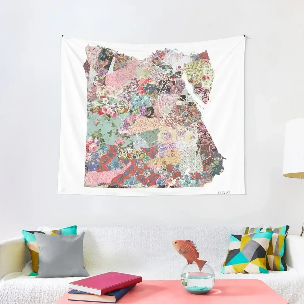 

Egypt map Tapestry Decoration Wall Home Decorations Aesthetic Aesthetic Room Decoration Tapestry