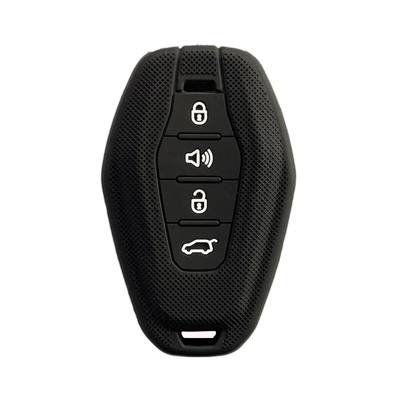 Silicone Car Key Cover Case for Chery JETOUR X70 X70plus X70m X90plus X95pro 4button Car Key Accessories