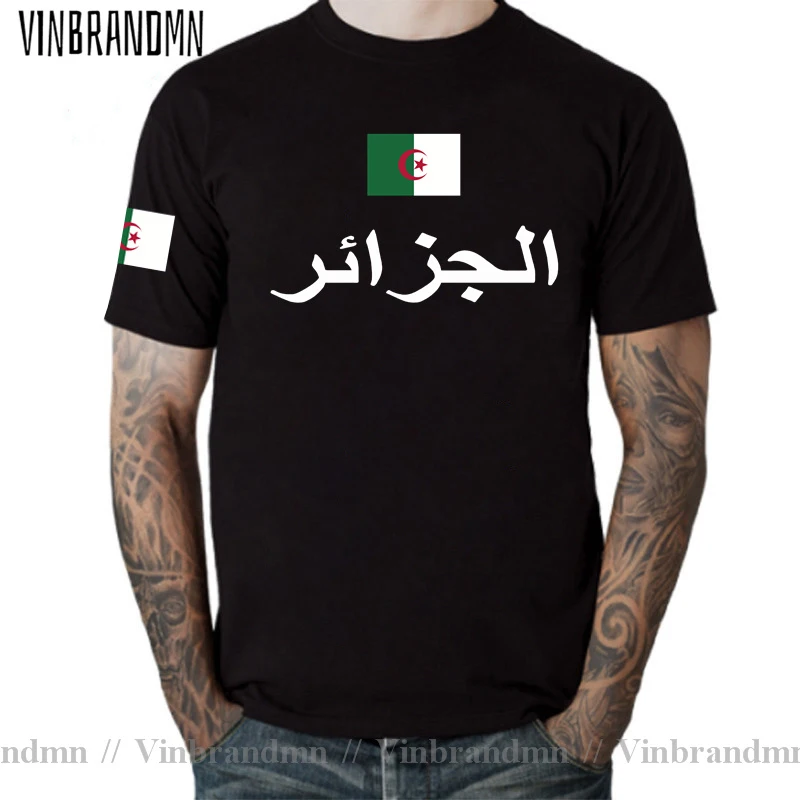 Republic of Algeria Algerian Islam DZA mens t shirt fashion 2021 jersey nation team cotton t-shirt sporting clothing tees Dzayer