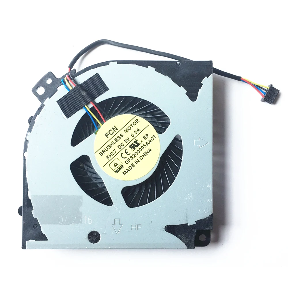 New FCN DFS20005AA0T FH37 Fan For Gigabyte Aorus X7 X7 v2 X7 v6 X9 DT CPU Cooling Fan