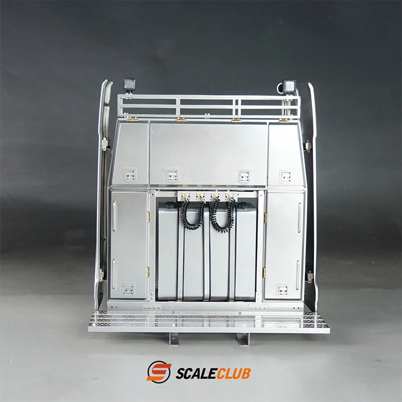 Scaleclub 1/14 heavy drag metal equipment rack toolbox