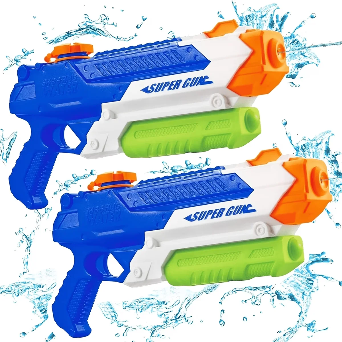 High Capacity Water Gun Toy for Kids Adults Pump Drive Long Range Watergun Summer Super Soaker for Swimming Pool Beach Gift