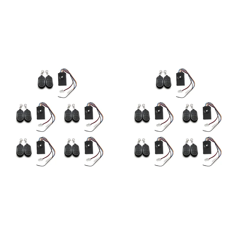 

HOES-10X Ebike Alarm System Dual Remote Control 36V 48V 60V 72V Alarm Accessories Universal Waterproof
