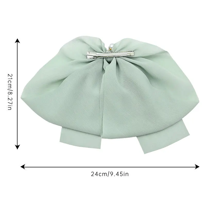 النسخة الكورية الجديدة المتضخم اللؤلؤ القوس دبوس الشعر القبعات الكورية الإنترنت المشاهير عودة مشبك للرأس دبوس الشعر مزاجه