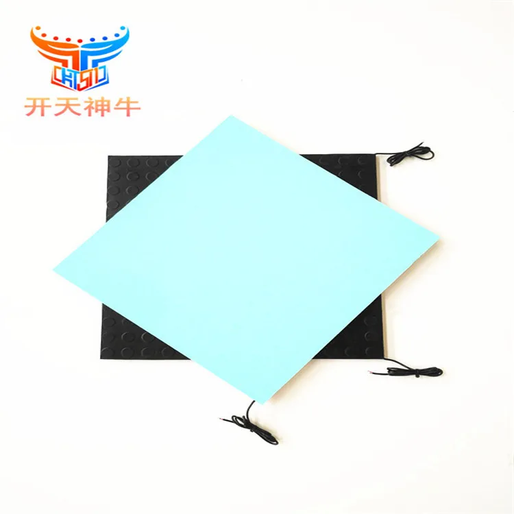 2025Workshop corridoio fabbrica di tappetini industriali con bordo di avvertimento giallo modello in lamiera d'acciaio colla per pavimenti antiscivolo