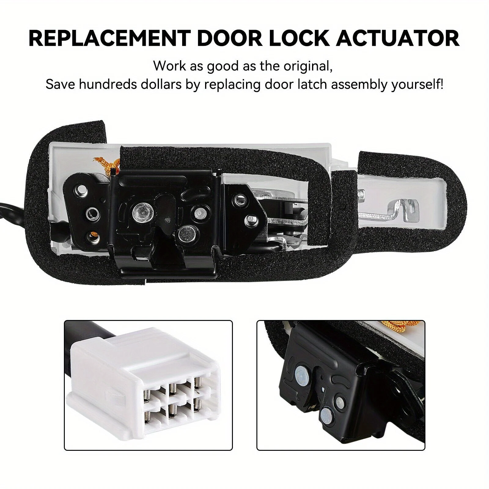 4 عداء 2003-2009 لتويوتا الباب الخلفي غطاء صندوق السيارة قفل الباب المحرك 6911035090 #3