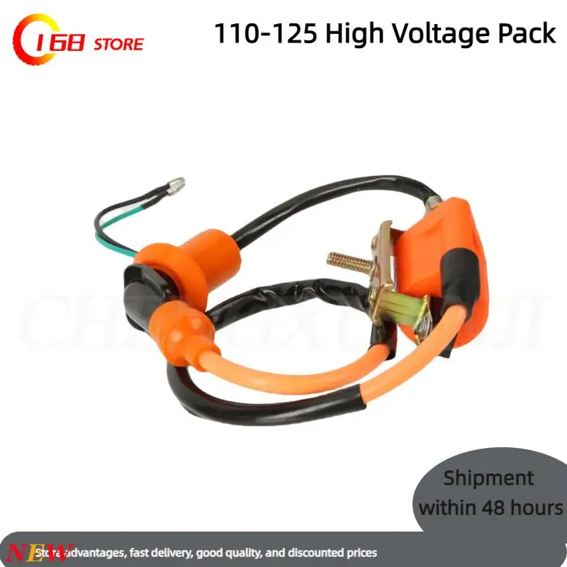 

Durable Motorcycle Horizontal Modification Ignition Coil – 135 Elbow Design For 110CC 125CC Models