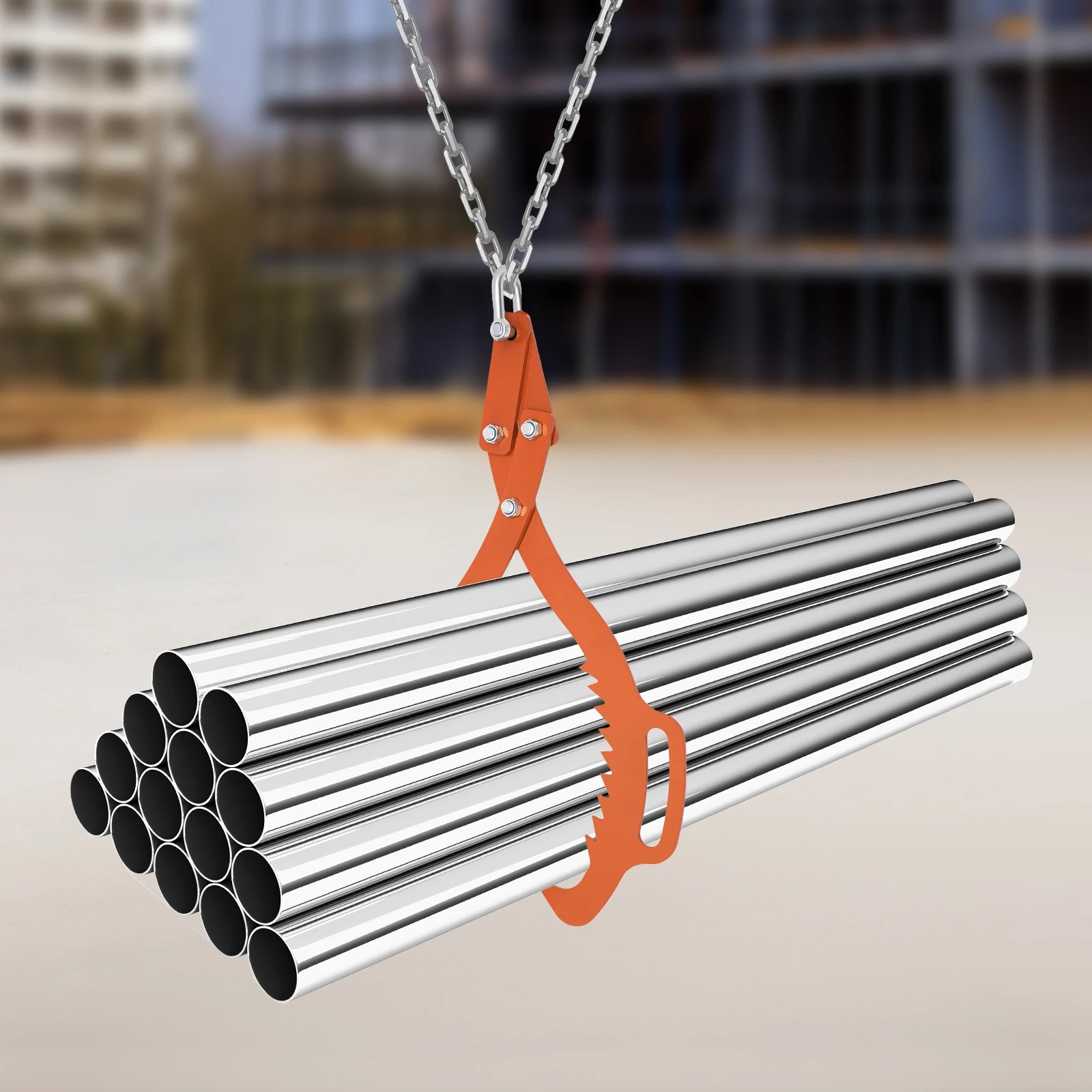 

Claw Hook Heavy Duty Grapple Timber Claw Log Lifting Tongs 1000kg/2204.6 lbs Load