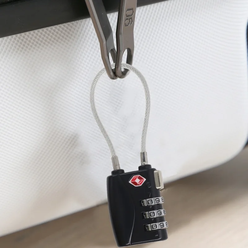 TSA Customs Code Lock Smart Electronic Lock for Travel Luggage Password Changeable Lock Contrast Color Design Padlock