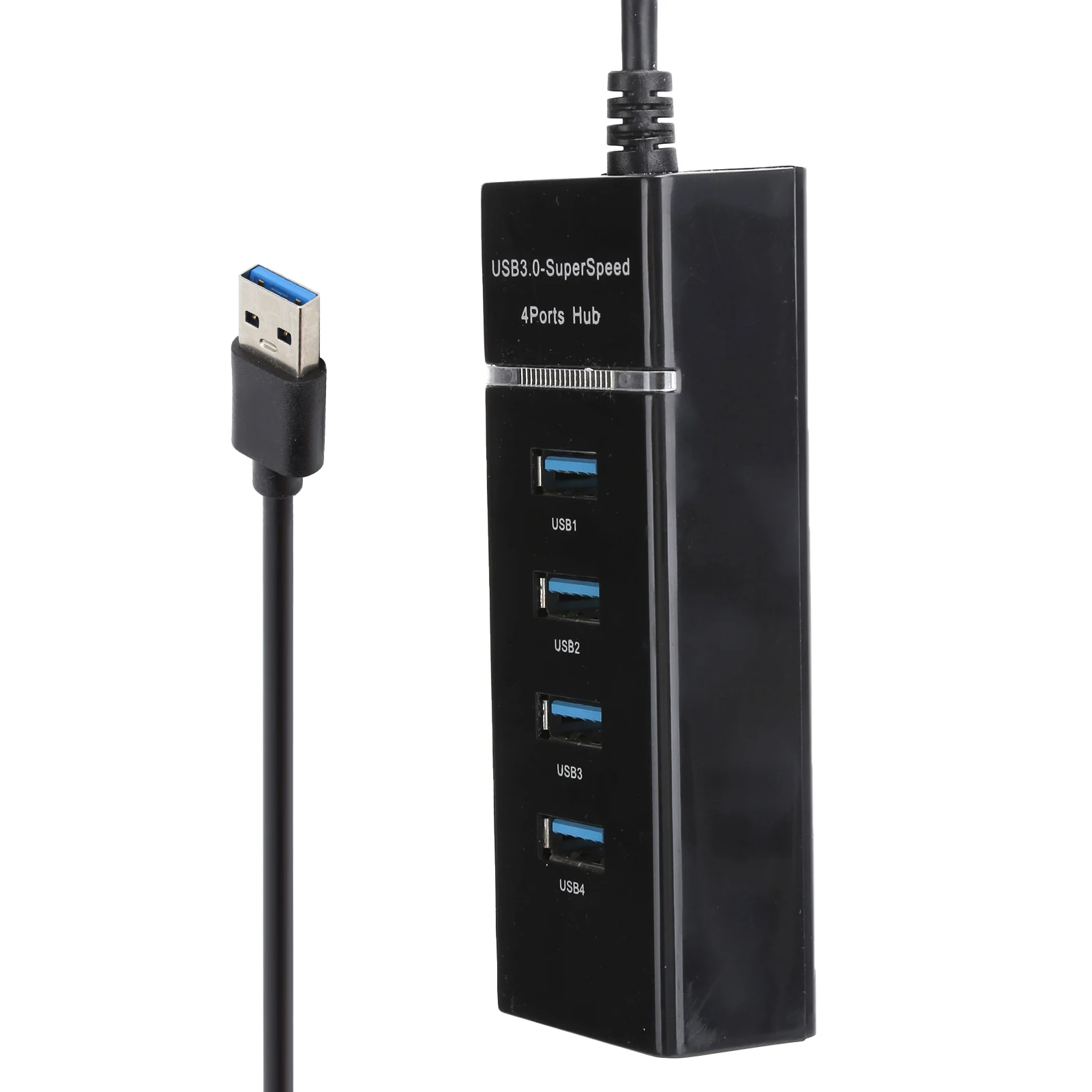 Cable Splitter Highly Configured Chip Splitter Adapter Easy To Use Black Multiple Output High Effiency for Computer for Laptop