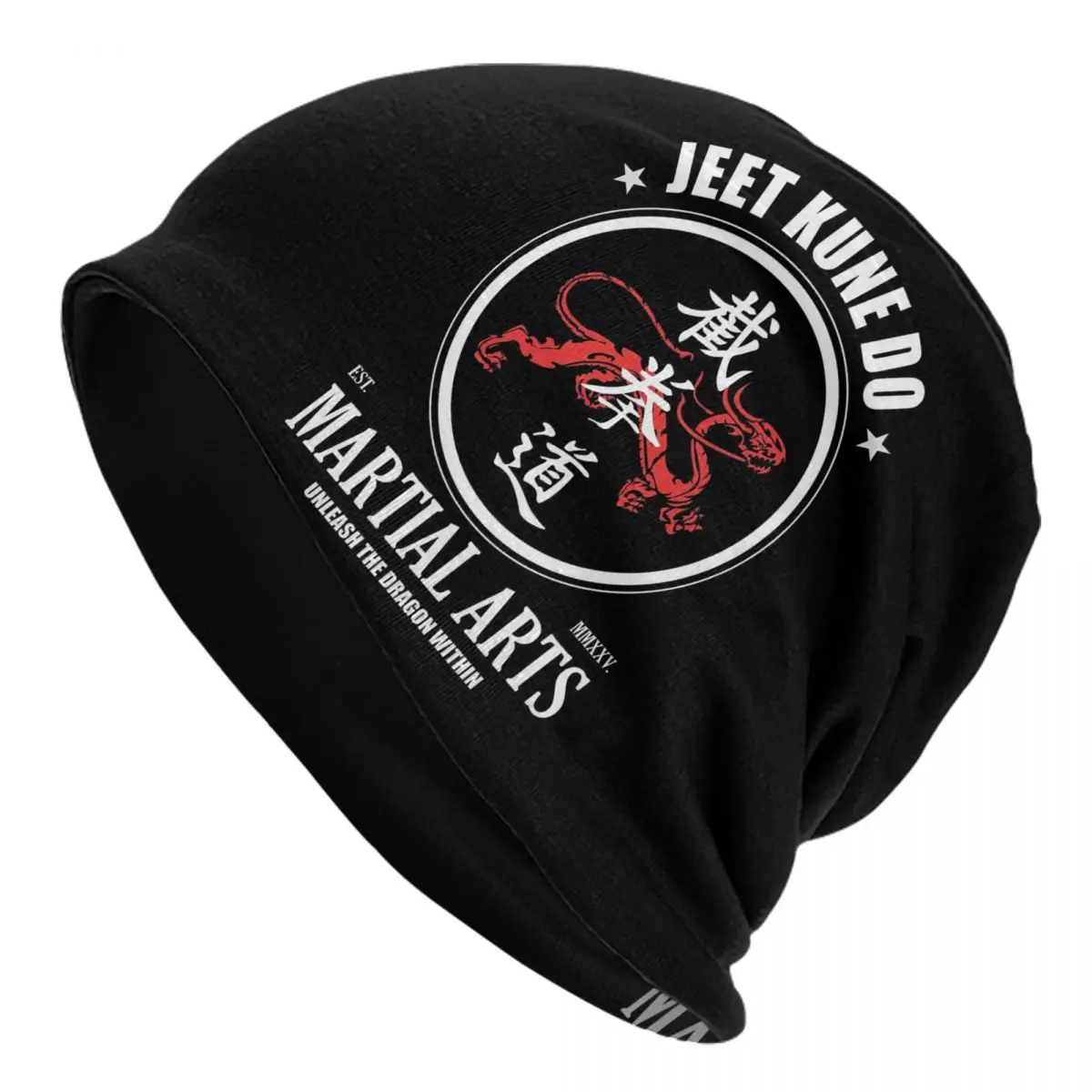 Libera el dragón dentro de Jeet Kune Do Dragon Power, gorros Unisex para adultos, gorros tejidos, gorros cálidos para exteriores