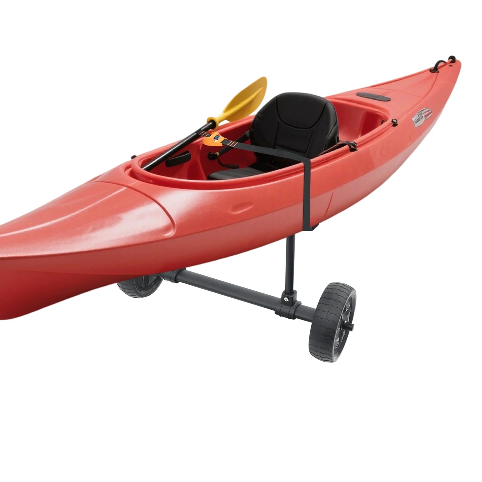 Kayak Cart Canoe Transport Trolley Large All Terrain Wheels Portable Kayak Trolley with Fixing Strap for SUP Paddleboard view 3