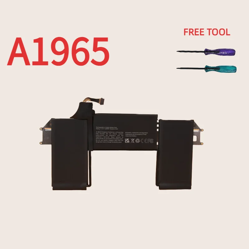 

A1965 Battery for APPLE MacBook Air 13" A1932 2018 2019 Year, A2179 Early 2020 EMC 3184 EMC3302 020-02455 With Free Tools