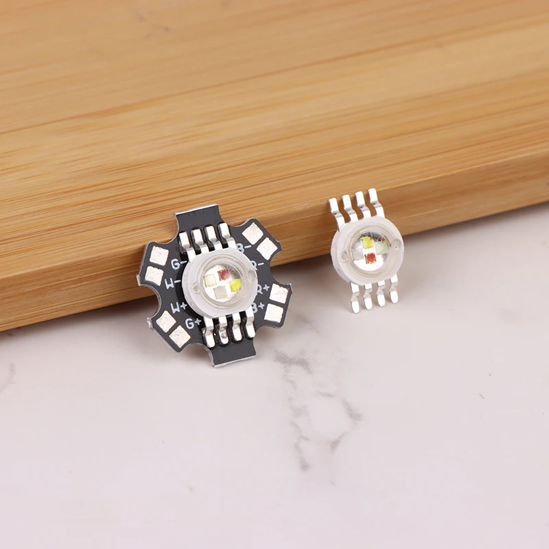 

1Pc LED 3W RGB 4In1 LED 3W Emitter Diodes For Stage Light Effect Lamp RGBW Lighting LED Chips Stage Colorful Light Source Beads