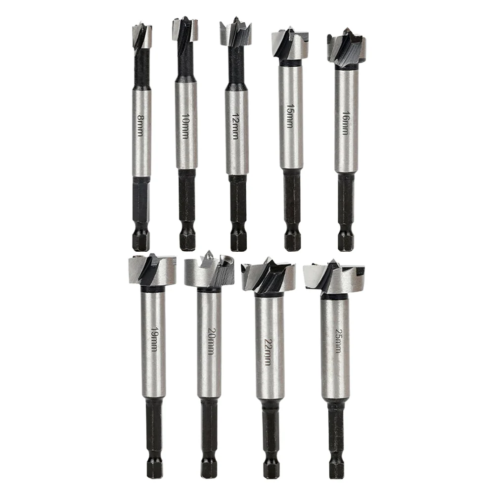 8mm-25mm Drill Bit Woodworking Drill Bit Woodworking Projects Neat Drilling Easy Chip Removal High Carbon Steel