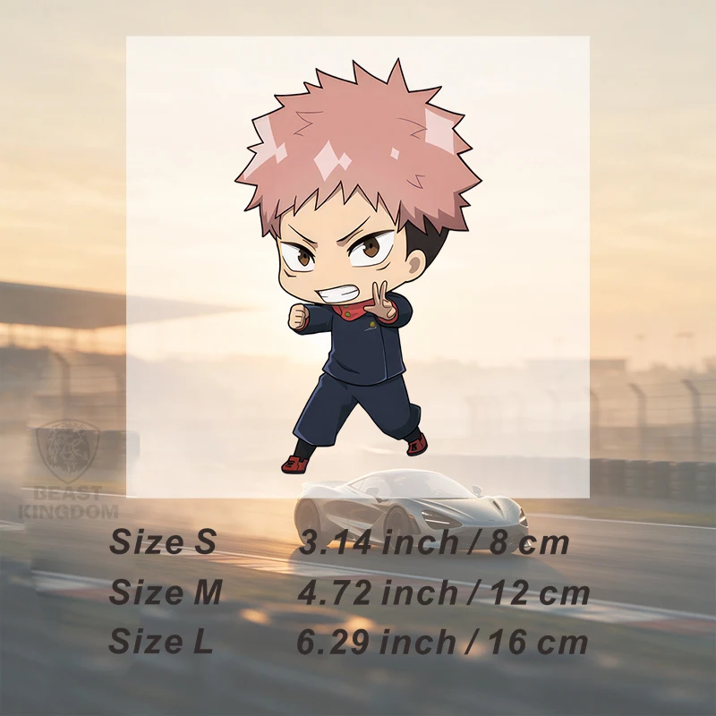 Car Stickers Anime Exorcist Vinyl Decal Waterproof Die Cut UV Resistant Sun Proof for Helmet Bumper Auto Decor
