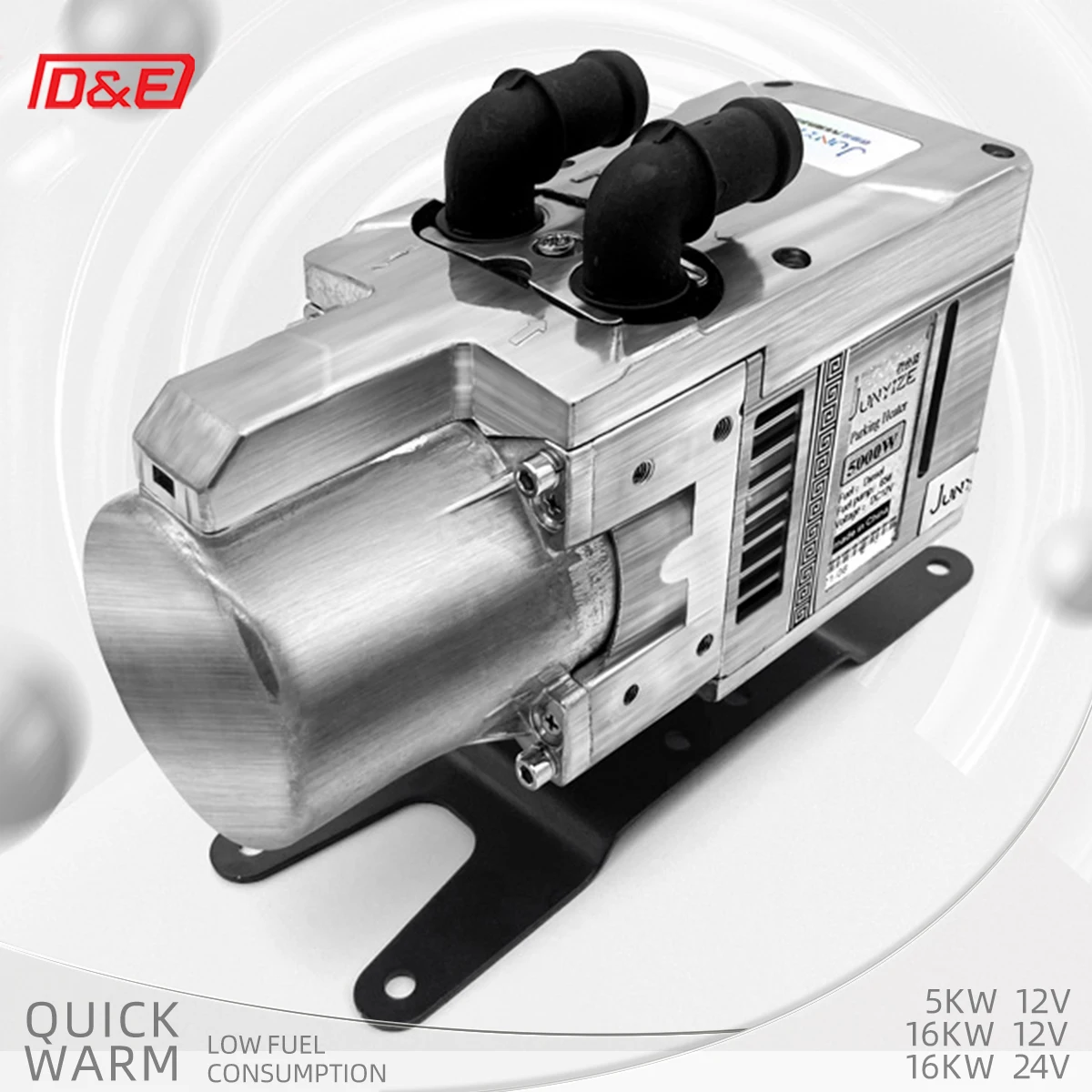 Precalentador de refrigerante del motor 5kw 12v/24v Calentador de agua diésel Calentador de estacionamiento líquido refrigerante