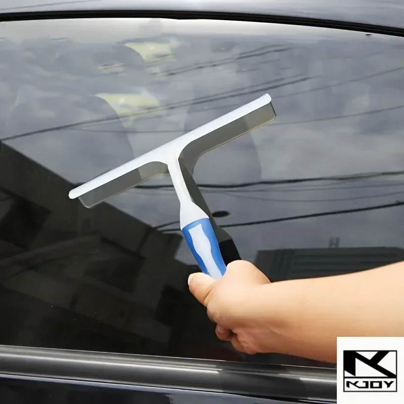 kkjoy T Shape Snow Ice Scraper Squeegee for automotive front rear window body daily winter use