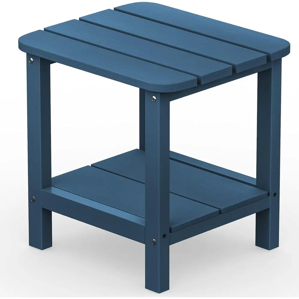 Blue Outdoor Side Table - Adirondack Style