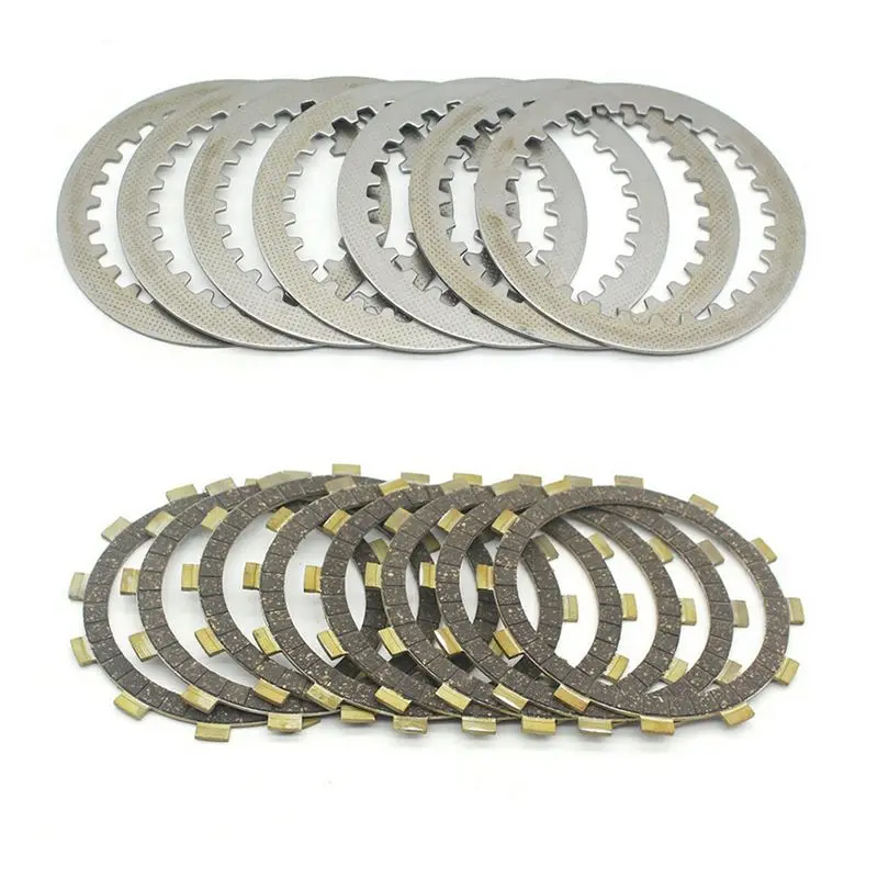 

AEF2-Motorcycle Clutch Friction Plate Pressure Plate And Steel Plate Kit Clutch Iron Plate For Yamaha XJR400 XJ400 XJ600