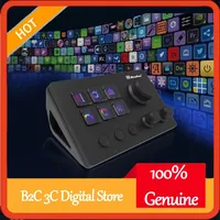 Mirabox N3 Macro Streamdeck Mini Keyboard LCD Screen Knob Customizable Visual Control Panel for PC Gaming Streaming Studio