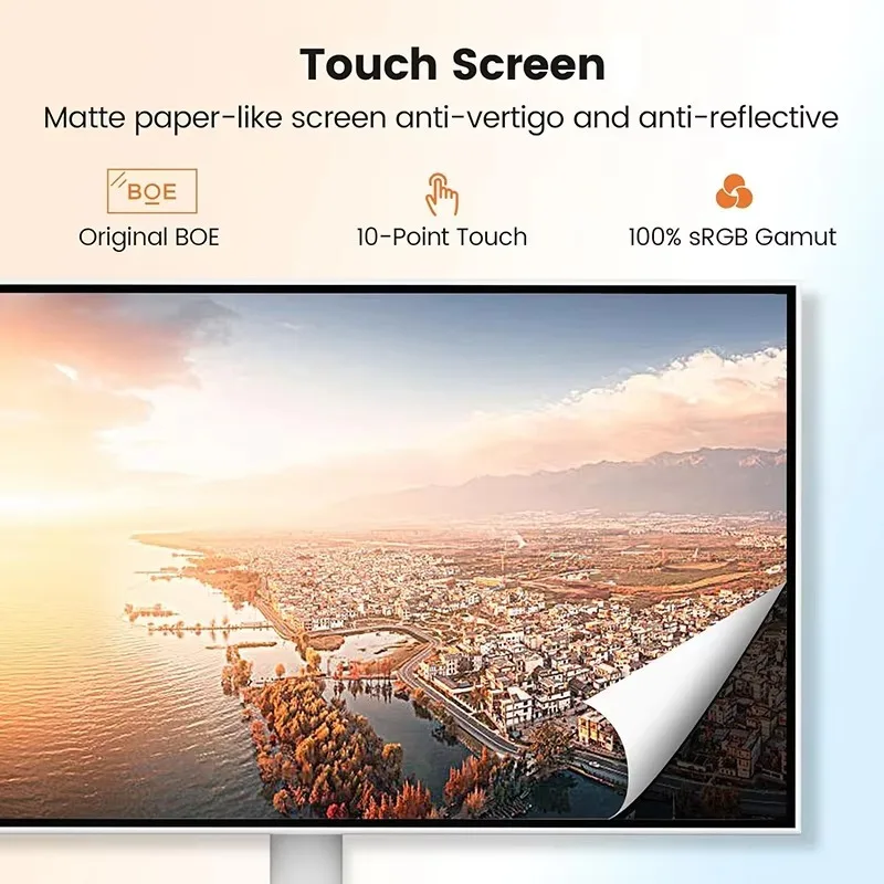 27 Inch Portable Wireless Indoor/Outdoor Education Projection Screen Touch Learning Smart TV Android System HD LCD 16:9 Shopping