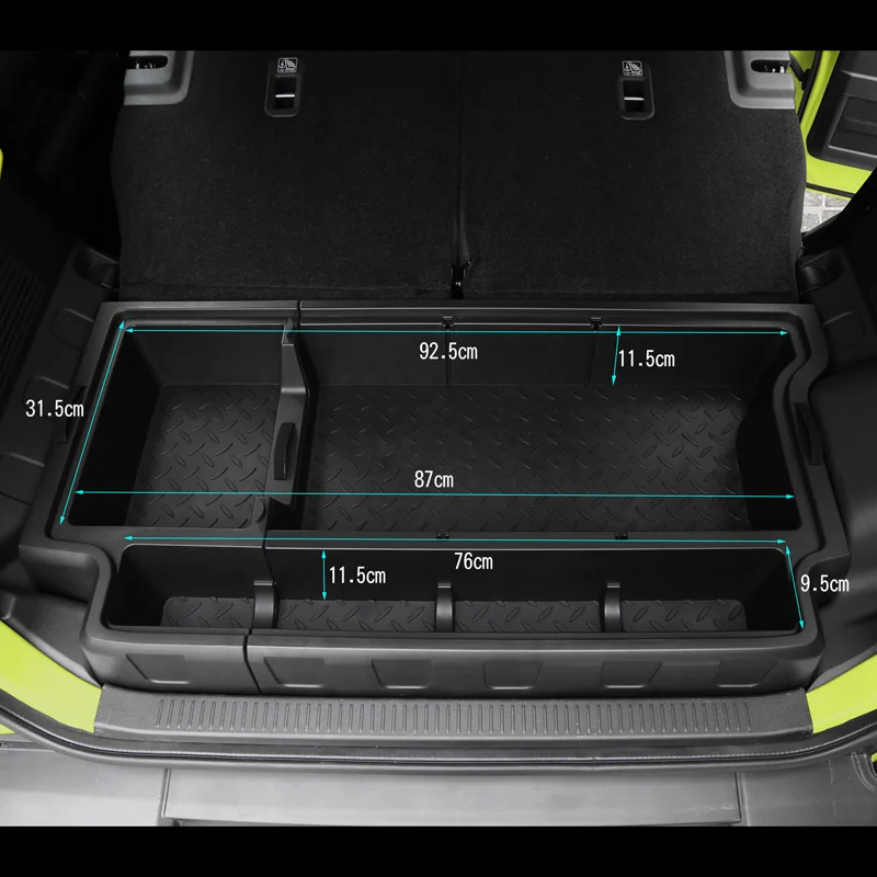 Car Trunk Tooling Storage Box for Suzuki Jimny Nomade 5-door 2024