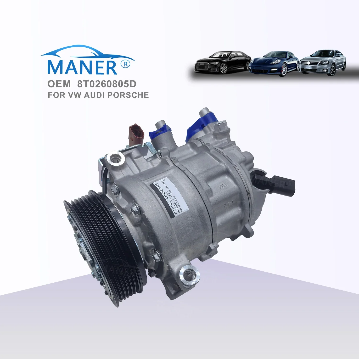 MANER 8T0260805D 3Q0816803B Auto Air conditioning Parts AC compressor For A3 Q3 S3 2008-2020