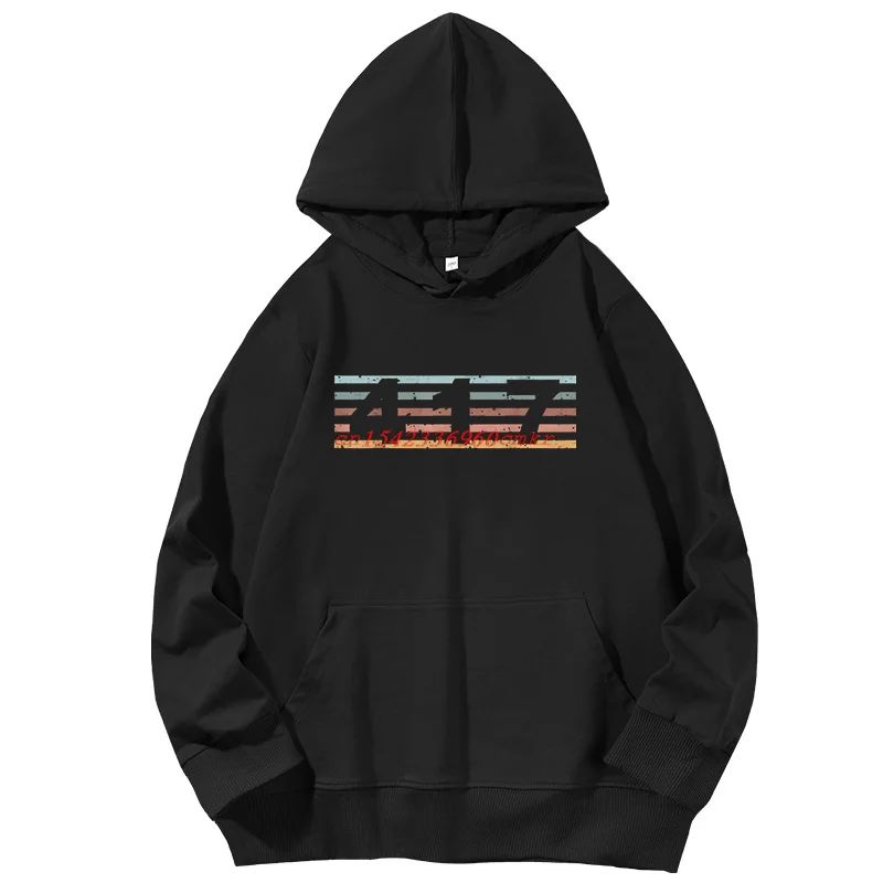 417 Area Code Retro Funny Graphic Hoodies Pullover New In Hoodies Sweatshirts Spring Autumn Cotton Long Sleeve Men's Sportswear