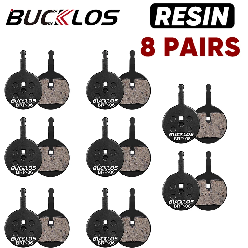 BUCKLOS Harz-Scheibenbremsbeläge für SRAM AVID BB5 Verschleißfeste Hydraulische Bremsbeläge MTB-Bremsbeläge für AVID BB5 Fahrradteile