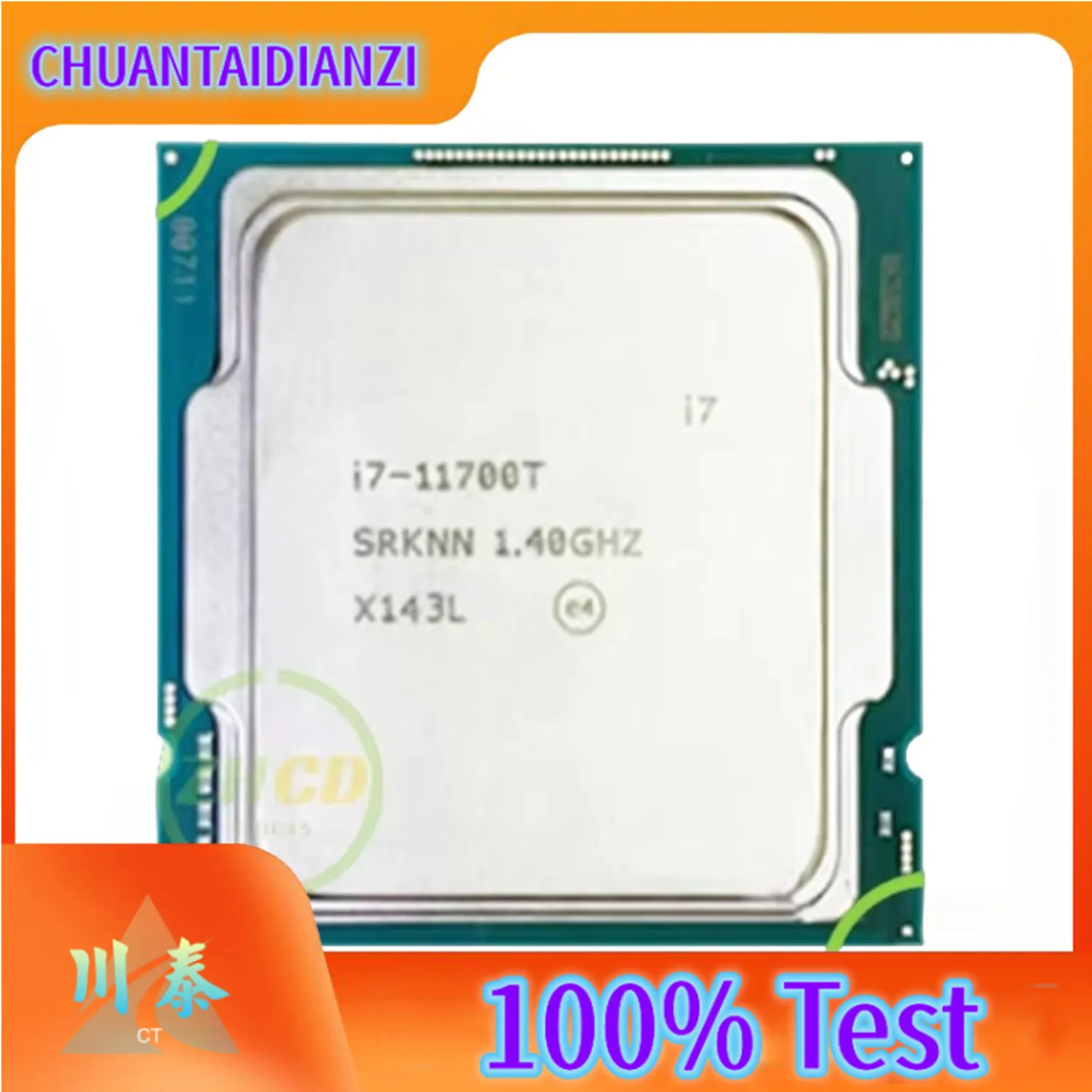 i7 11700T Intel New Core For I7-11700t I 711700T 1.4GHz 8 Core 16 Threads 16MB 35W LGA1200 CPU processor Original