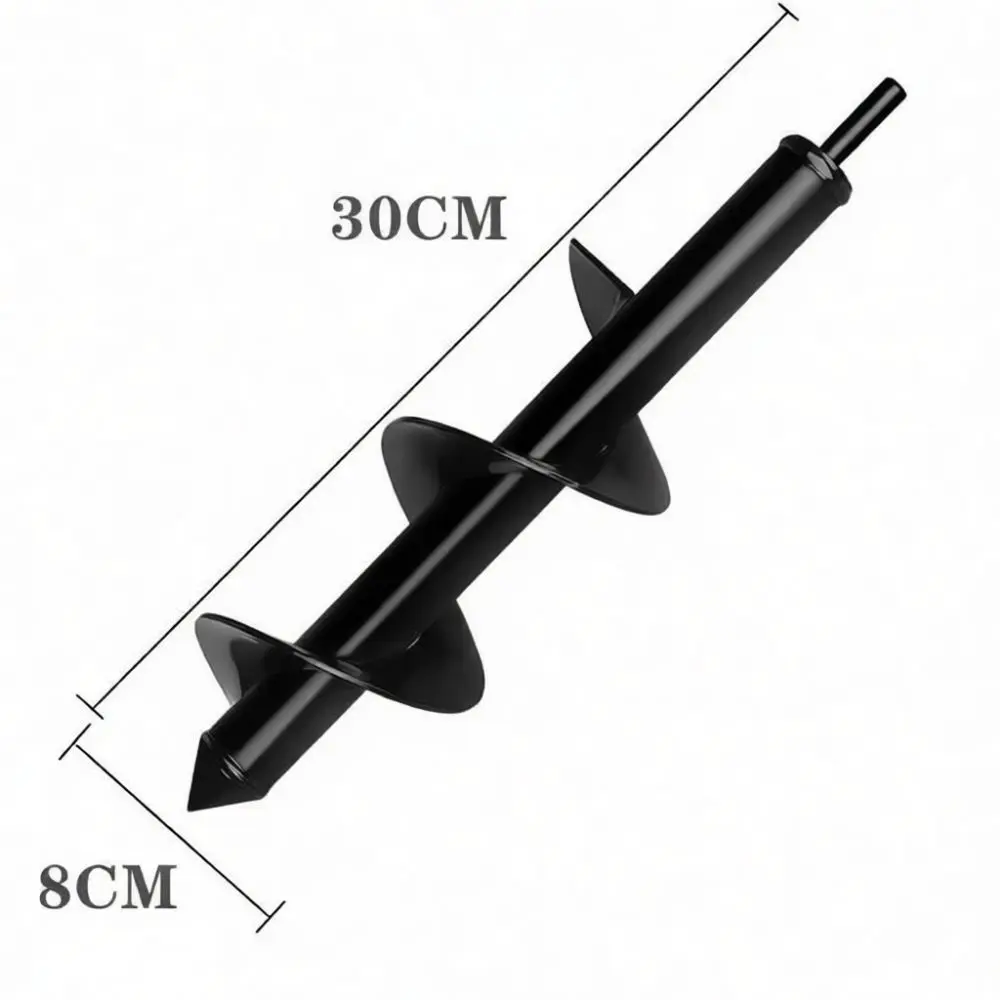 Garden Planting Auger Bit Electric Drill Attachment Spiral Soil Hole Digger For Flower Bulb Vegetable Gardening Farm Supplies
