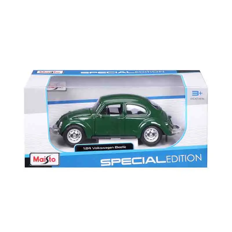 مايستو 1:24 فولكس فاجن بيتل بي ام دبليو Mini Liga Em Miniatura Diecast Modelo De Carro Brinquedo Personalizado Ornamento Coleencia Pres