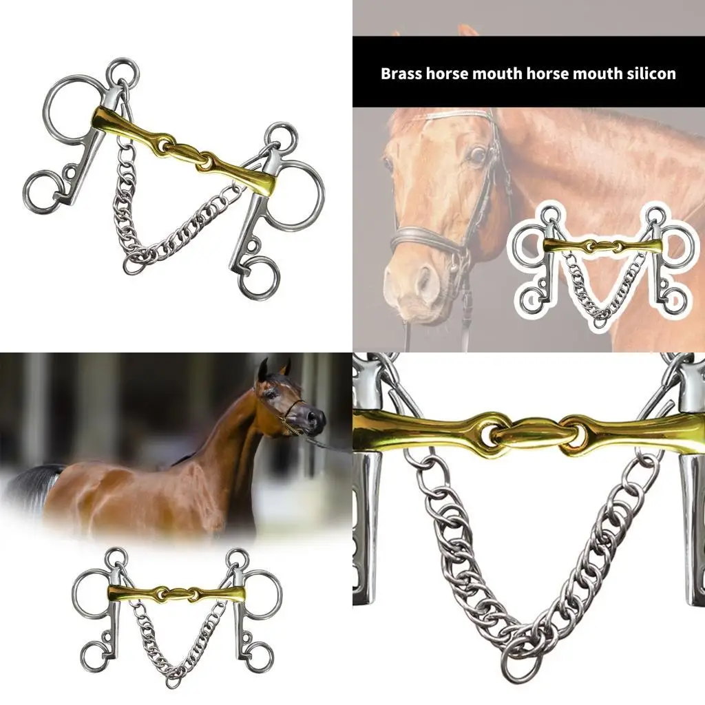 

R6FE Rust -Resyble Silicones мягкие мундштуки для лошадей повышают велосипедную езду на протяжении долговечности