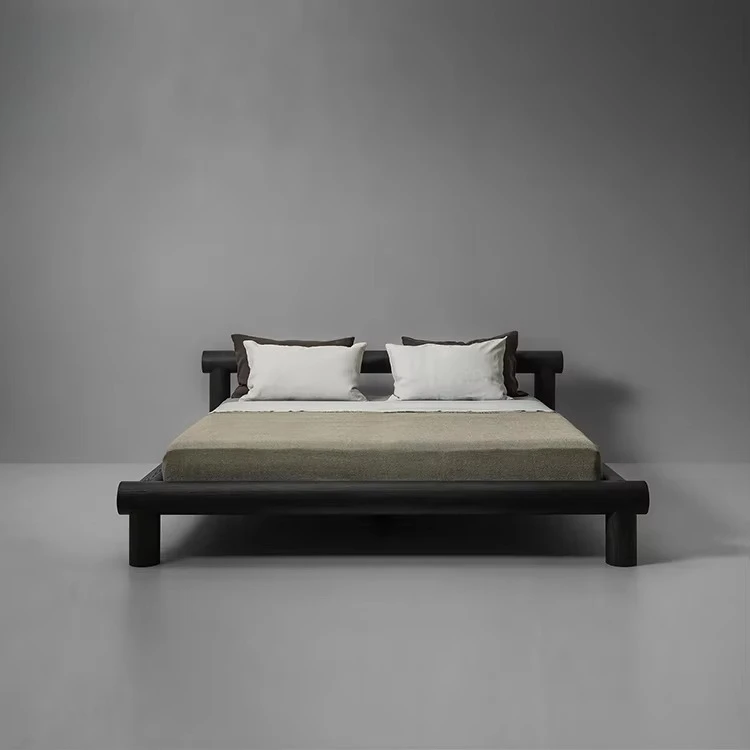 yp-Factory Design and Manufacture Bespoke Wooden Bed Base Selling Directly Hotel Guest Room Customized Furniture-
