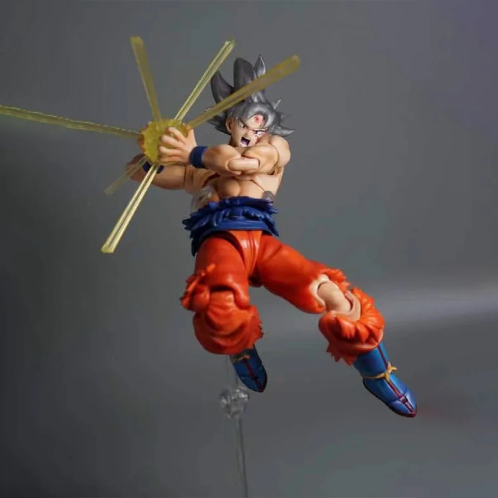 Foro nero Dragon Ball SHFiguarts SHF Ultra Instinct Son Goku Toyotarou Anime Action Figure Modello COLETTO BAMBOLA Giocattolo Regalo ORNAMENT