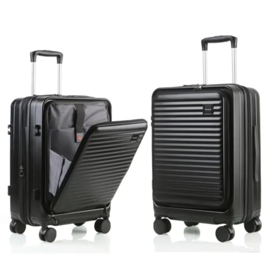 

Carry On Luggage Airline Approved, 20 Inch Expandable PC Hardside Lightweight Suitcases with Spinner Wheels and TSA Lock