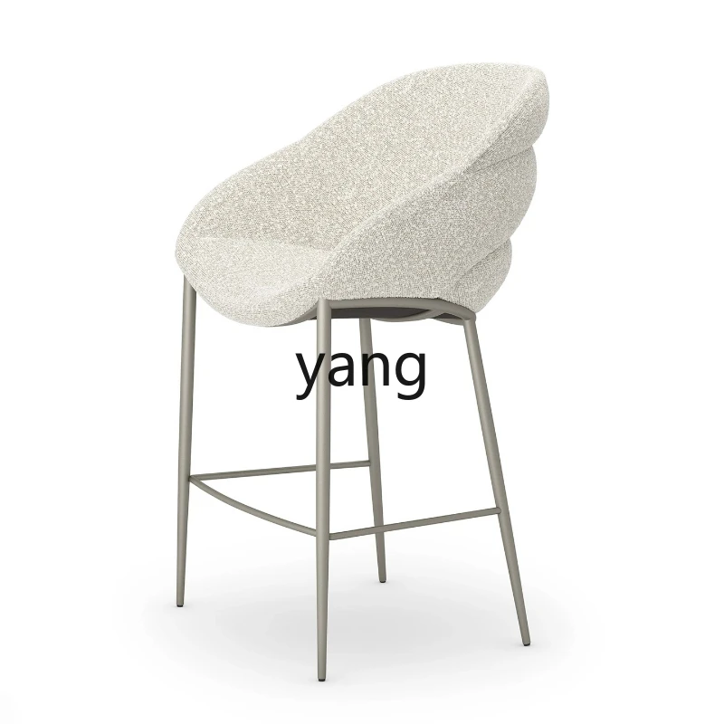 

LTT Italian light luxury high chair Home bar chair Modern simple high stool