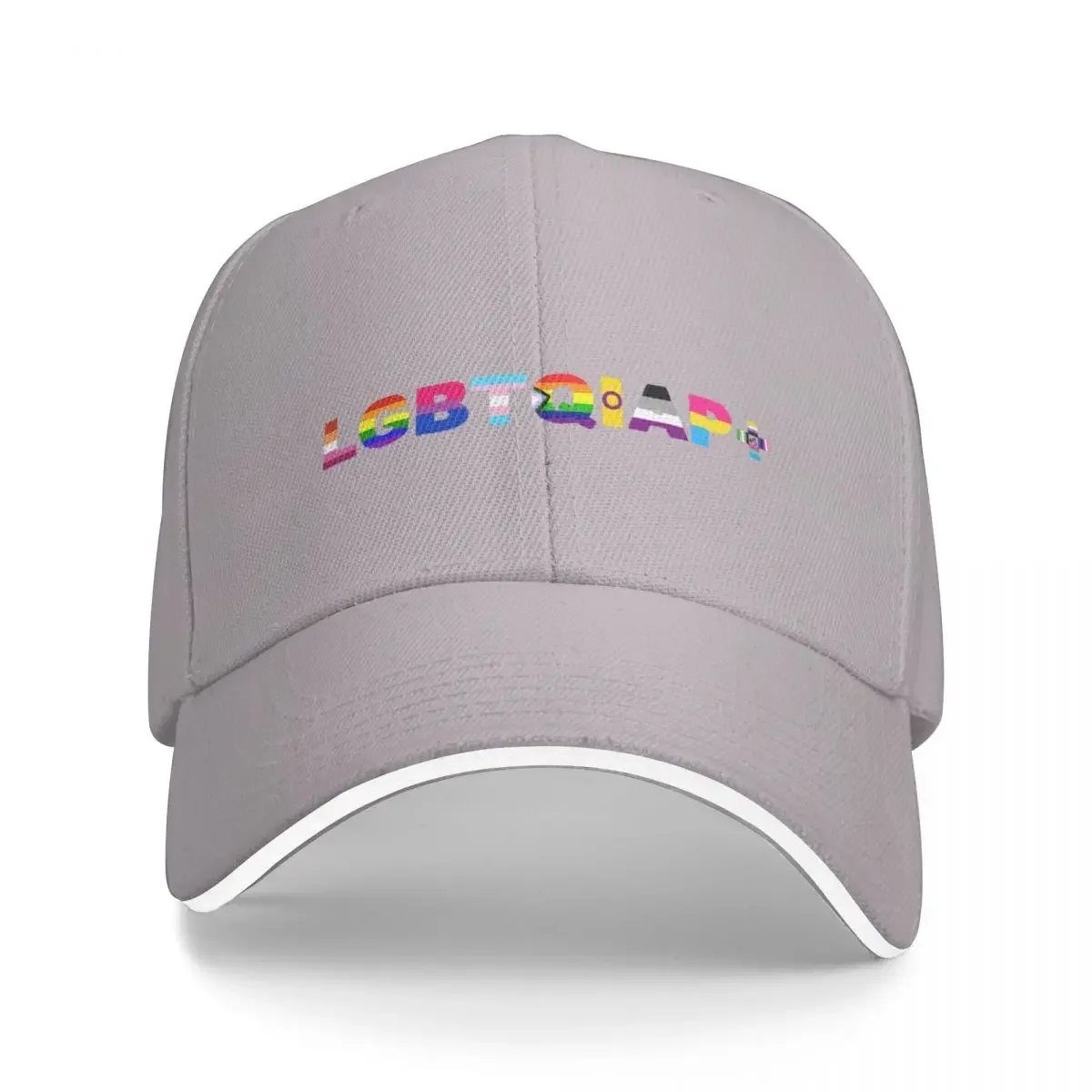 LGBTQIAP+ word art designCap Baseball Cap Christmas hats Luxury hat Men's cap Women's