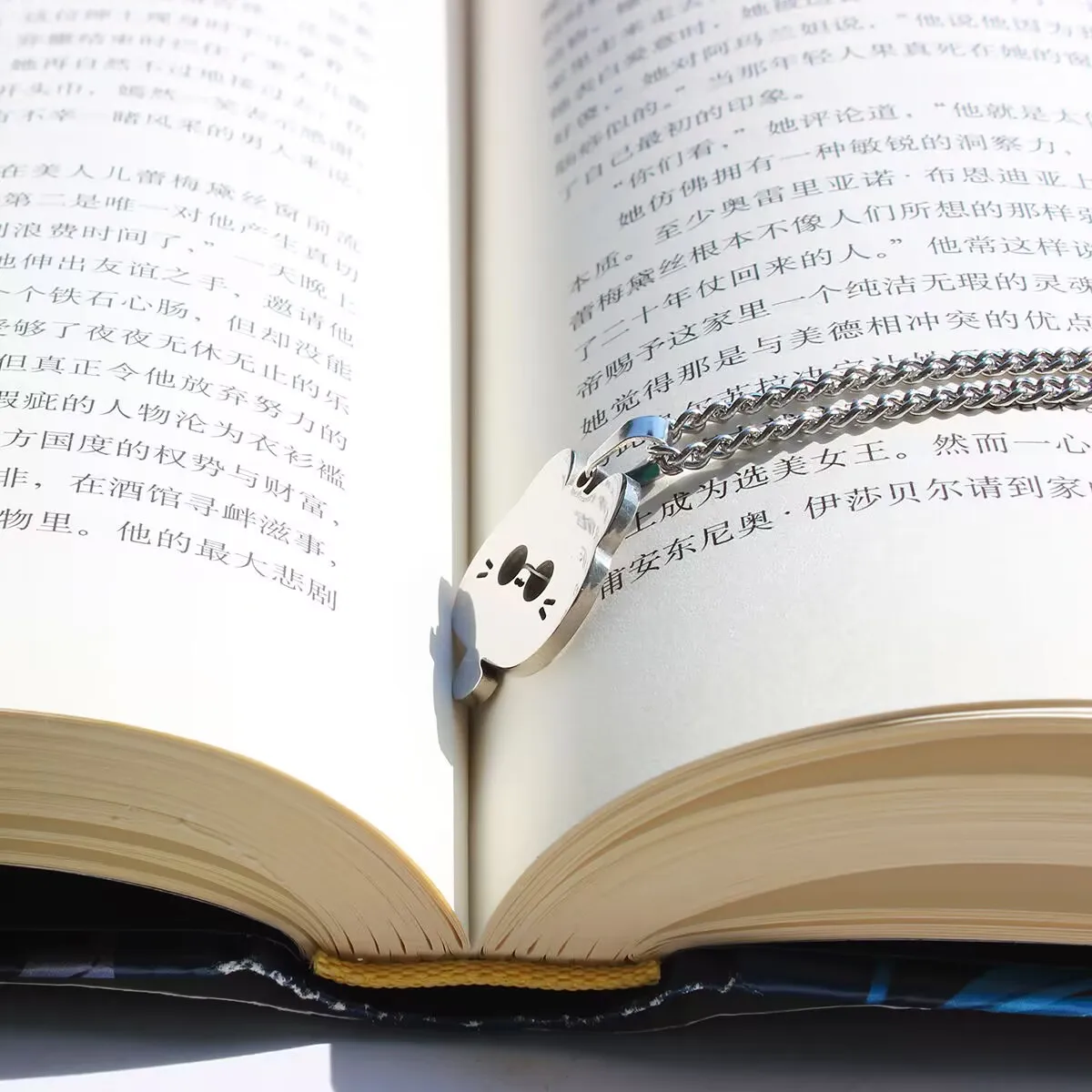 Five cute cat necklaces, "Jujutsu Kaisen" anime t5 peripheral pendant, 2D style pendant Gojo Satoru