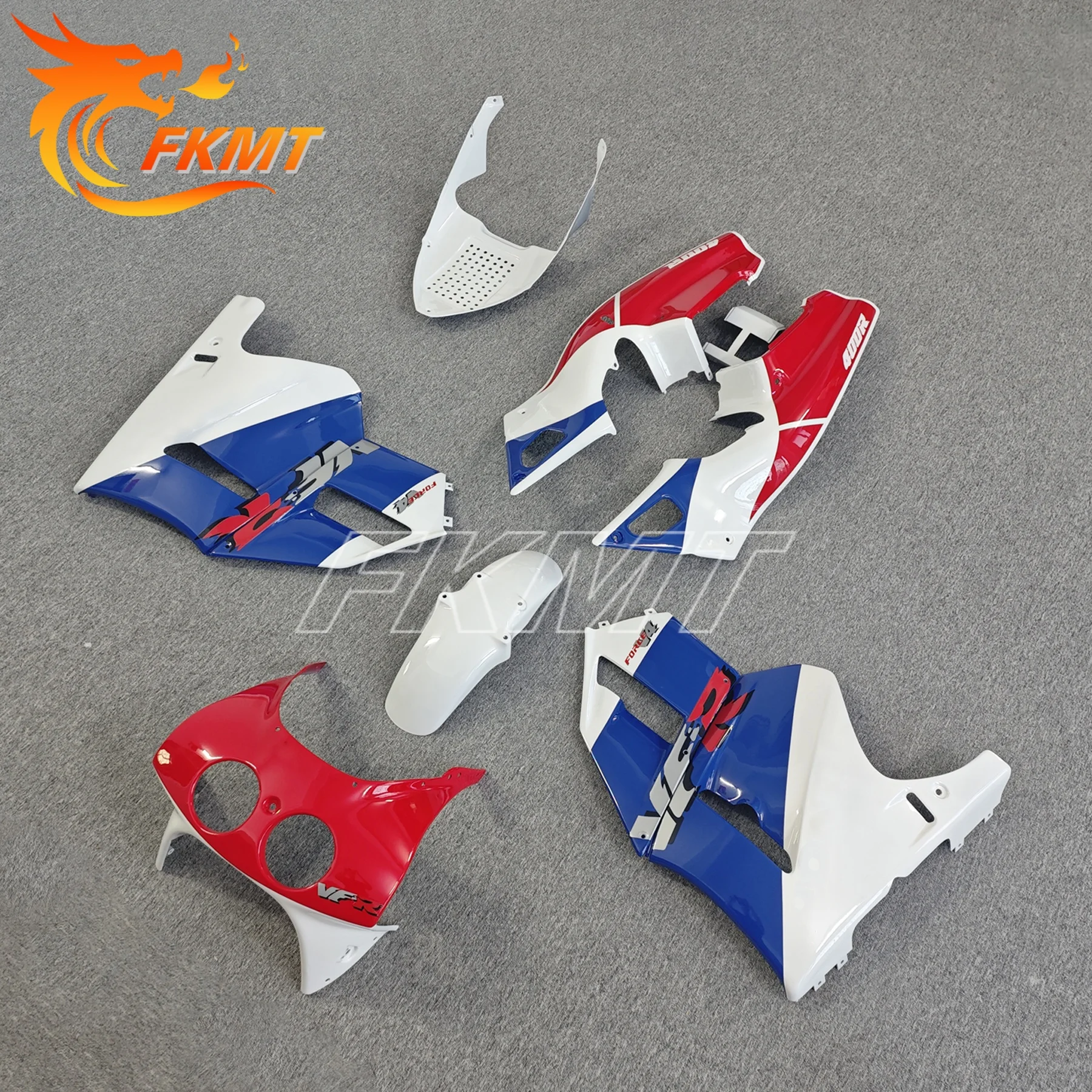 

ABS Bodywork fairing For Honda VFR400R NC30 1989-1992 1993 Fairing kit Full fairing kit Bodywork fairing kit Molded Injection