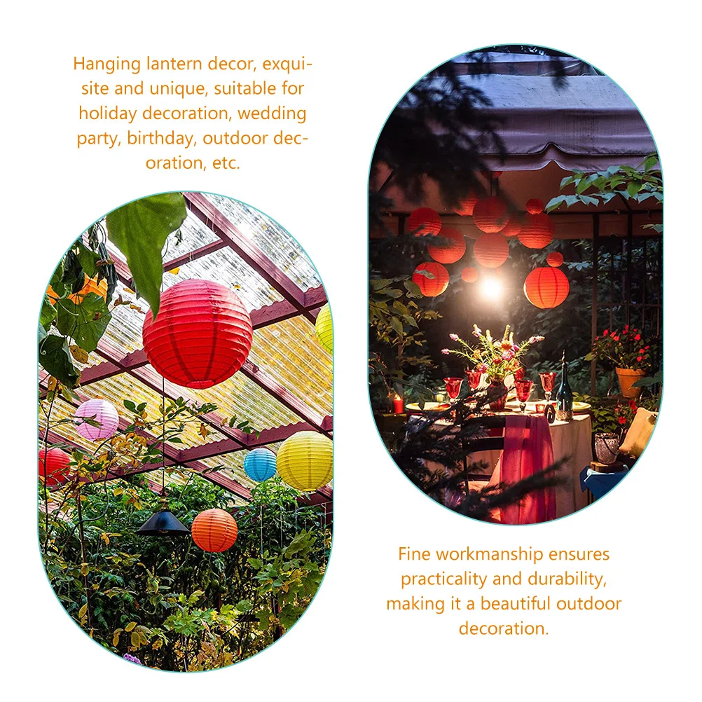 

25Pcs Round Paper Lantern Hanging Decoration for Wedding Birthday Festival Outdoor Garden Party Lanterns Lantern