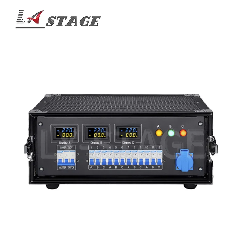 

12-way (63A) power through cabinet (12-way 16A waterproof output)