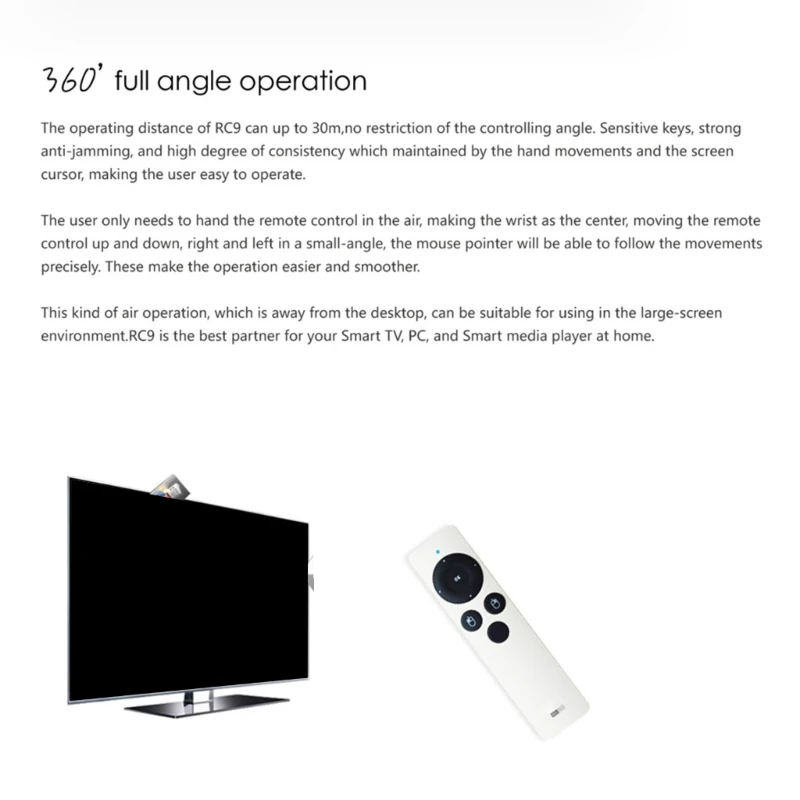 Trình nhấp chuột USB có thể sạc lại với điều khiển chuột không khí để trình chiếu trên PC