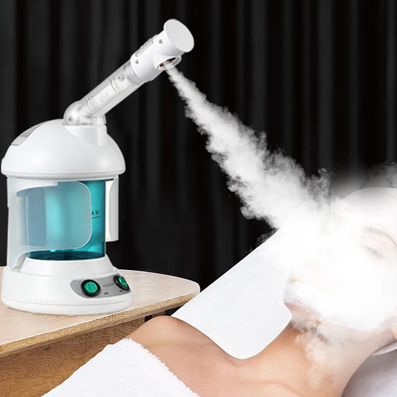 

Custom Professional Facial Steamer Nano Ionic Facial Steamer Humidifier Hot Face Steamer