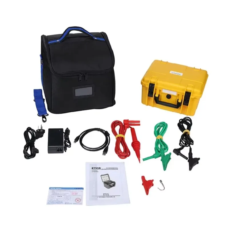VK3500 New Design Touch Screen Digital Only High Voltage Insulation Tester Polarization Dielectric Absorption Ratio Tests