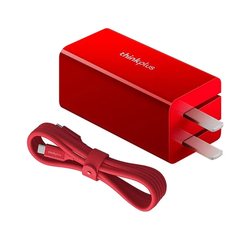 

Адаптер питания Lenovo Thinkplus GaN Nitride 65W Generation Type-C с поддержкой PD3.0/QC3.0, универсальный для мобильных телефонов и планшетов.