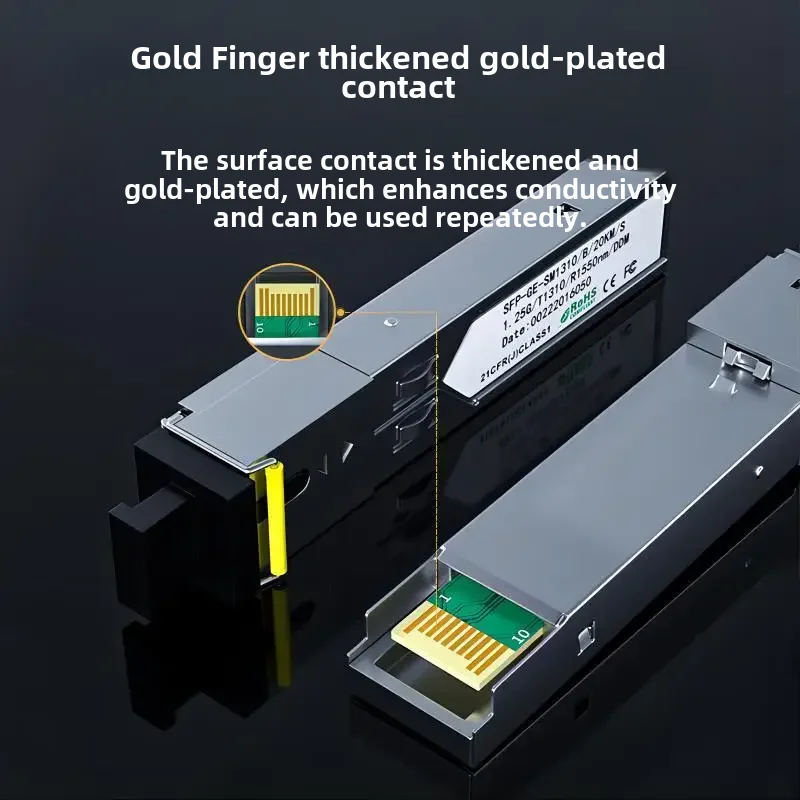 Thousand-second Single-channel Double-fiber Optical Module Lcsc Interface Sfp Optical Module Compatible For Huawei H3c Brands